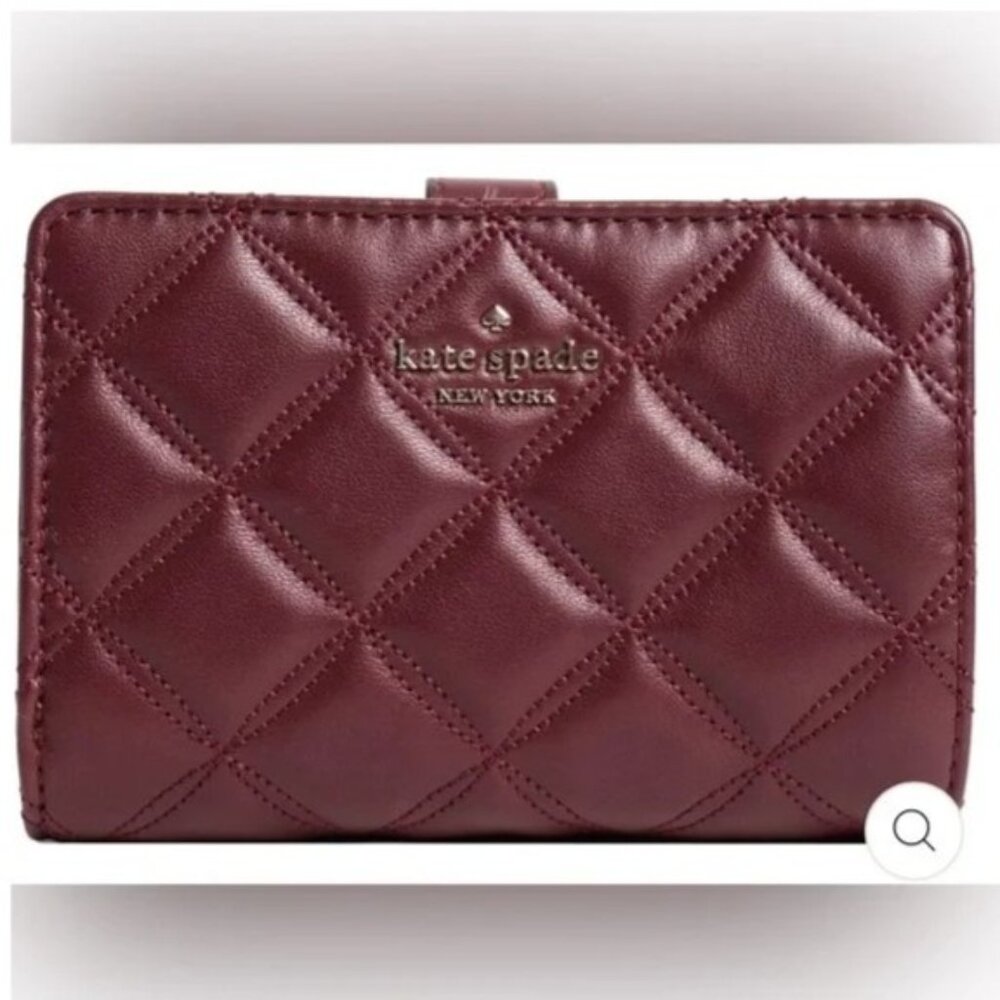 Kate Spade ♠️ Quilted Leather Wallet